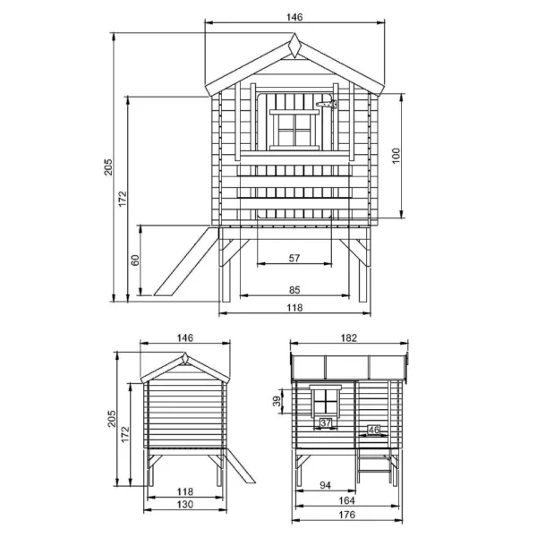 Playhouse SH609 – 130 x 164 cm - Image 2
