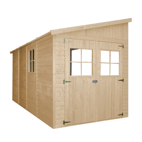Garden shed SH547 - 201 x 395 cm – 8 m2