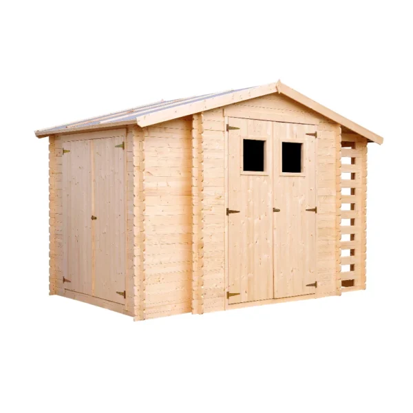 Tool shed + Woodshed SH546 - 312 x 200 cm – 5 m2 - Image 2