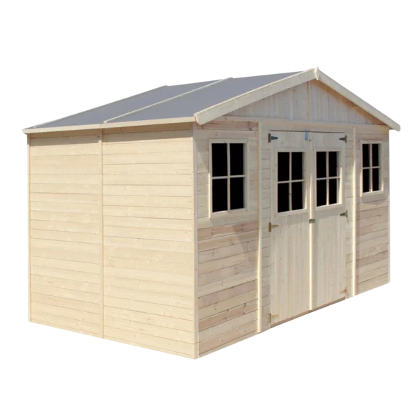 Garden shed SH551 – 401 x 199 cm – 8 m2