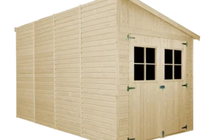 Wooden tool shed with floor SH579 - 205 x 395 cm – 8 m2