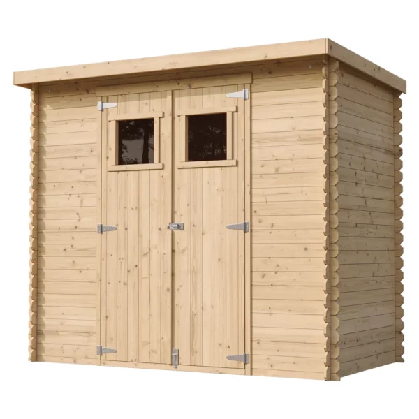 Tool shed with floor SH529 – 235 x 130 cm – 3 m2 - Image 2