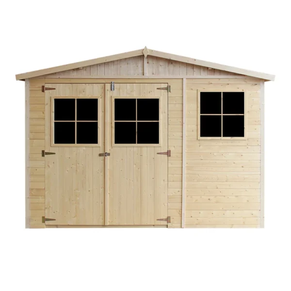 Wooden garden house SH572 - 303 x 395 cm – 12 m2 - Image 3